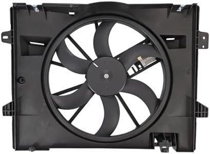 Engine Radiator Cooling Fan Assembly 621-353 Compatible with 2005-2011 Lincoln Town Car, for 2006-2011 Ford Crown Victoria, for 2006-2011 Mercury Grand Marquis 4.6L V8 Replaces 6W1Z8C607A 621380CU