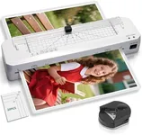 Laminator A3 Laminator Machine 70 Seconds Fast Warm-up,13 Inch Cold and Thermal Lamination with 20 Laminating Sheets, 5-in-1 Laminating Machine with Paper Trimmer for Home Office Use (LAM00004US)