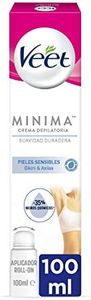 BIKINI & UNDERARMS hair removal cream for sensitive areas roll-on 100 ml