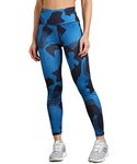 Rock Paper Scissors Women's Skinny Fit Polyester Blend Leggings (ONSWG-TIGHTS-ARMYBLUEPRINT-XL_Blue Camo_XL)