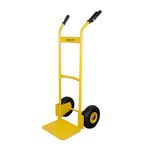 Stanley SXWT-HT522 Steel Handtruck, 200kg Load Capacity, Ergonomic Handle & Inbuilt Hand Grip with Knuckle Protection, Ideal for Moving Heavy Loads, Boxes & Furniture, Dimensions: 52x49x119 cm