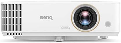 BenQ TH585P 1080p DLP Gaming Projector 3500lm, Low Latency, Enhanced Game Mode, 95% Rec.709, HDMI, 3D,10W Speaker, Auto Keystone, Digital Len Shift, 15000hrs Lamp Life for Game Console