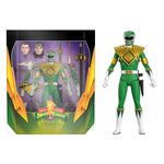 Super7 ULTIMATES! Mighty Morphin Power Rangers Green Ranger - 7" Power Rangers Action Figure with Accessories Classic TV Show Collectibles and Retro Toys