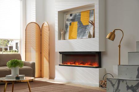 FlameKo Leura 152cm Electric Fireplace – Wall Mounted Heater