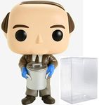 Funko TV: The Office - Kevin Malone with Chili Pop! Vinyl Figure (Includes Compatible Pop Box Protector Case)