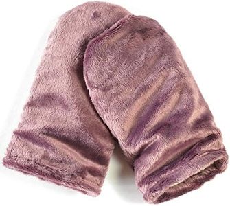 Mars Wellness Heated Microwavable Mitts - Herbal Hot/Cold Deep Penetrating Herbal Aromatherapy Therapy Mittens with Flaxseed and Herbs - Trigger Finger, Inflammation, Carpal Tunnel - Muave