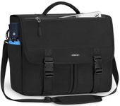 Messenger Bag Men 15.6 Inch Laptop Bag Office Briefcase Casual Satchel Bags for Men Water Resistant Computer Shoulder Bag Black