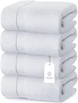 Luxury White Bath Towels Extra Larg