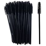 50 Pieces Eyelash Brush for Make up, Disposable Mascara Wands, Portable Eyebrow Brush, Perfect for Home, Travel and Outing