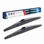 8 inch Rear Windshield Wiper Blades Replacement for Lexus CT200h 2017-2011 Scion xD 2014-2008 Toyota Prius C 2019-2012 Back Wiper Blades for My Car-(8-A) Pack of 2