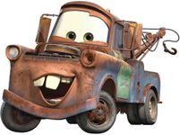 RoomMates RMK1519GM Disney Pixar Cars Mater Peel and Stick Giant Wall Decal