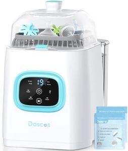 Bottle Washer Pro, All-in-One Baby Bottle Washer and Sterilizer & Dryer with 60 Detergent Tablets, Cleaning Machine for Bottles, Pump Parts & Baby Essentials, Deep Cleaning, Replaces Hand Washing