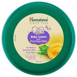 Himalaya Baby Cream with Pure Cow Ghee & pH5.5 (200ml) | Moisturizes & nourishes skin all day long | For Dry and sensitive skin