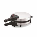 Boss Munch Khakhra Maker Electric Automatic | Khakhra/Roti Maker Non Stick Ptfe Coating | Wattage 1100 - Stainless Steel Body - 1100 Watts