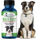 Walk-Easy Extra Strength Dog Joint Supplement – Natural Arthritis Pain Relief and Anti Inflammatory – Great for Large and Small Breeds - Easy to Use, no Taste or Smell (180 Pills)