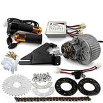 450W Newest Electric Bike Left Drive Conversion Kit Can Fit Most of Common Bicycle Use Spoke Sprocket Chain Drive for City Bike (36V Twist Kit)
