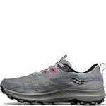 Saucony Women's Peregrine 13 GTX Trail Running Shoe, 8.5 M US Grey/Black