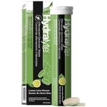 HydraLyte Effervescent Electrolyte Tablets - Lemon Lime Flavoured, Pre-Workout and Post-Workout Hydration Solution to Enhance Performance and Maximize Recovery - Safe Hydration for All Ages (20 Count)