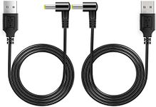 2 Packs USB DC Cables for Panasonic