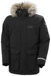 Helly Hansen Men's Reine Parka Jacket, Black, XL UK