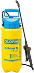 GLORIA Prima 5 PLUS Pressure Sprayer | Garden Sprayer | 5 Litre Capacity | For the Spraying of Acetic Acid | Acid-Resistant | 0.4 m Extension Lance