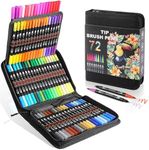 TOSHARE Double Brush Marker Pens, 7