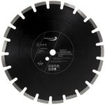 PRODIAMANT diamond cutting disc 350 mm 14 inch x 20 mm abrasive for asphalt, screed, lightweight concrete, fresh concrete, sandstone and fireclay