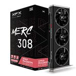 XFX SPEEDSTER MERC308 RADEON RX 6650XT BLACK Gaming Graphics Card with 8GB GDDR6 HDMI 3xDP, AMD RDNA™ 2 (RX-665X8TBDY)