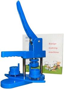 MR.R 25MM Badge Button Machine Button Maker Easy DIY Pin Maker Machine (Blue)