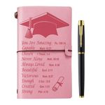 Filten Graduation Gifts for Her Him Leather Journal Notebook Inspirational Graduation Gifts High School University College PHD Masters Degree Graduation Gift Ideas for Women Men