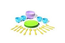 Green Toys Plastic Dish Set Closed 