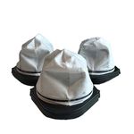 Crucial Vacuum 3-Piece Dust Cup Filters for Shark Hand Vac Models