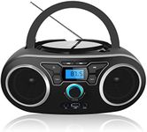 Portable CD Player Boombox with FM 