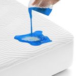 Upvilla King Mattress Protector Waterproof - Machine Washable, Noiseless Bed Mattress Pad Cover with Deep Pocket for 8 to 21 Inch Mattresses