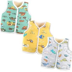 XM-Amigo - Gilet Spesso per Bambini e Ragazzi, per l'inverno e l'autunno (da 0 a 6 Anni)