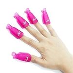 10Pcs Gel Nail Polish Remover Wrap Clips Acrylic Nails Art Soak Off Clip UV Manicure Pedicure Nail Tool Set