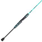 One Bass Spinning Rod & Casting Rod, High Performance IM6 Graphite Fishing Pole for Bass Fishing,2- Piece Desgin for Travel- Casting- 6'6"