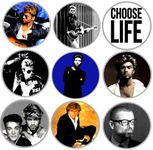 George Michael Button Pins Birthday