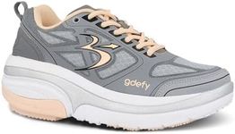 g-defy ION Walking Shoes for Women | Comfortable Orthopedic Shoes for Standing All Day | Slip Resistant for Work | Patented VersoShock Technology | Wide Toe Box