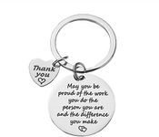 Colleague Coworker Leaving Gifts for Women Men May You be Proud of the Work You Do Keychain for Co-worker Friends Farewell Thank You gift Going Away Gifts for coworkers