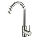 Brushed Chrome WELS Kitchen Mixer T