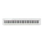 Casio Privia PX-S1100 – 88-Key Touch-Responsive Weighted Digital Piano | Ultra-Portable | Superior Sound | German Grand Tone, Bluetooth, Casio Music Space App | Gloss White Finish