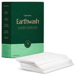 earthwash Laundry Detergent Sheets Scent-Free - 32 Sheets, Up To 64 Loads Hypoallergenic Detergent Strips, Ideal for Travel Home Liquidless Laundry Sheets