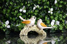 nantan Decorative Love Birds Showpiece for Gifting Living Room Office Decor Home Decor (Antique, 10.5 X 10.5CM-)