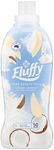 Fluffy Concentrate Liquid Fabric Softener Conditioner, 1L, 50 Washes, Creamy Coconut, Pure Scents-itive, Hypoallergenic