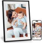 AEEZO 32GB Digital Picture Frame WLAN 10.1 Inches, 1280 x 800 IPS Touchscreen WiFi Digital Picture Frame，Automatic Rotation Electronic Photo Frame,Easy Setup,Share Photos or Videos Everywhere