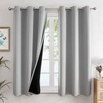 ChrisDowa 100% Blackout Curtains fo