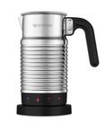 NESPRESSO Aeroccino 4 Milk Frother, Electric Foam Conditioner for 120 ml Creamy Milk Foam and 240 ml Hot Milk, Dishwasher Safe Frother, Silver