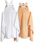 WODHOY Hooded Toddler Bath Towels 0