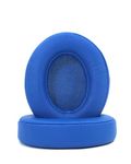 Replacement Ear Pads Compatible with Beats by Dr.Dre Studio 2.0 B0500 B0501 Wireless/Wired Studio 3.0 Headphones Soft Comfort Protein Leather Memory Foam Resilient (Blue)